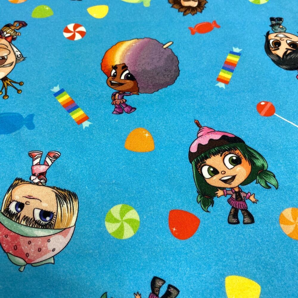 Wreck It Ralph 32" x 64" Stretch Cotton Lycra Stretch Sewing Fabric